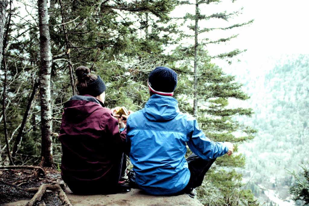 Famille heureuse au Canada